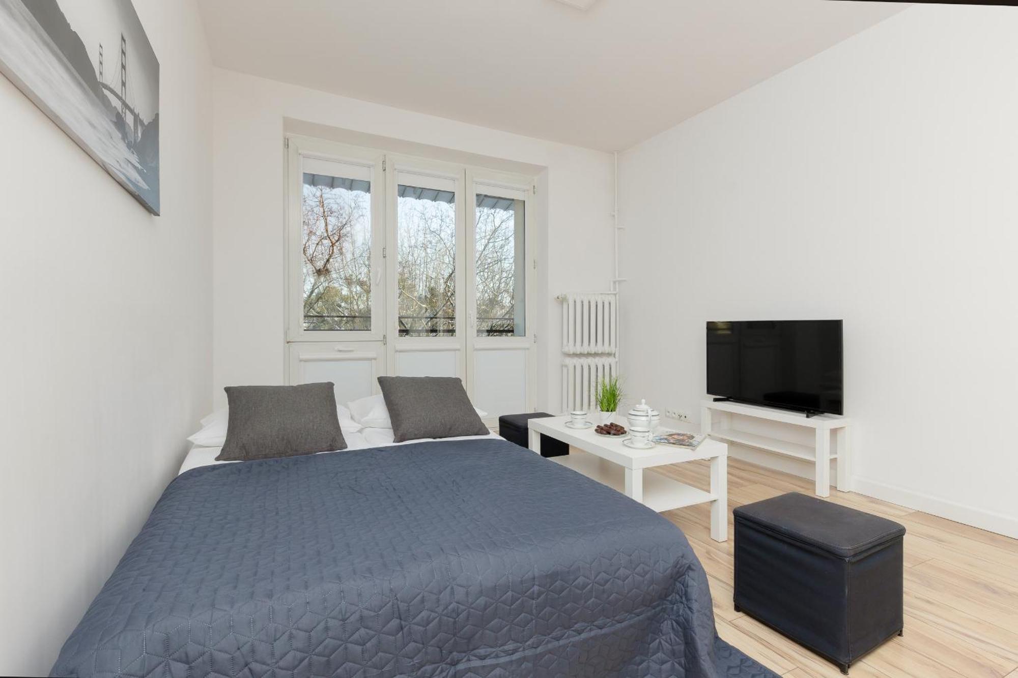 Bright And Quiet Studio With Balcony In The Center Of By Renters Warsaw